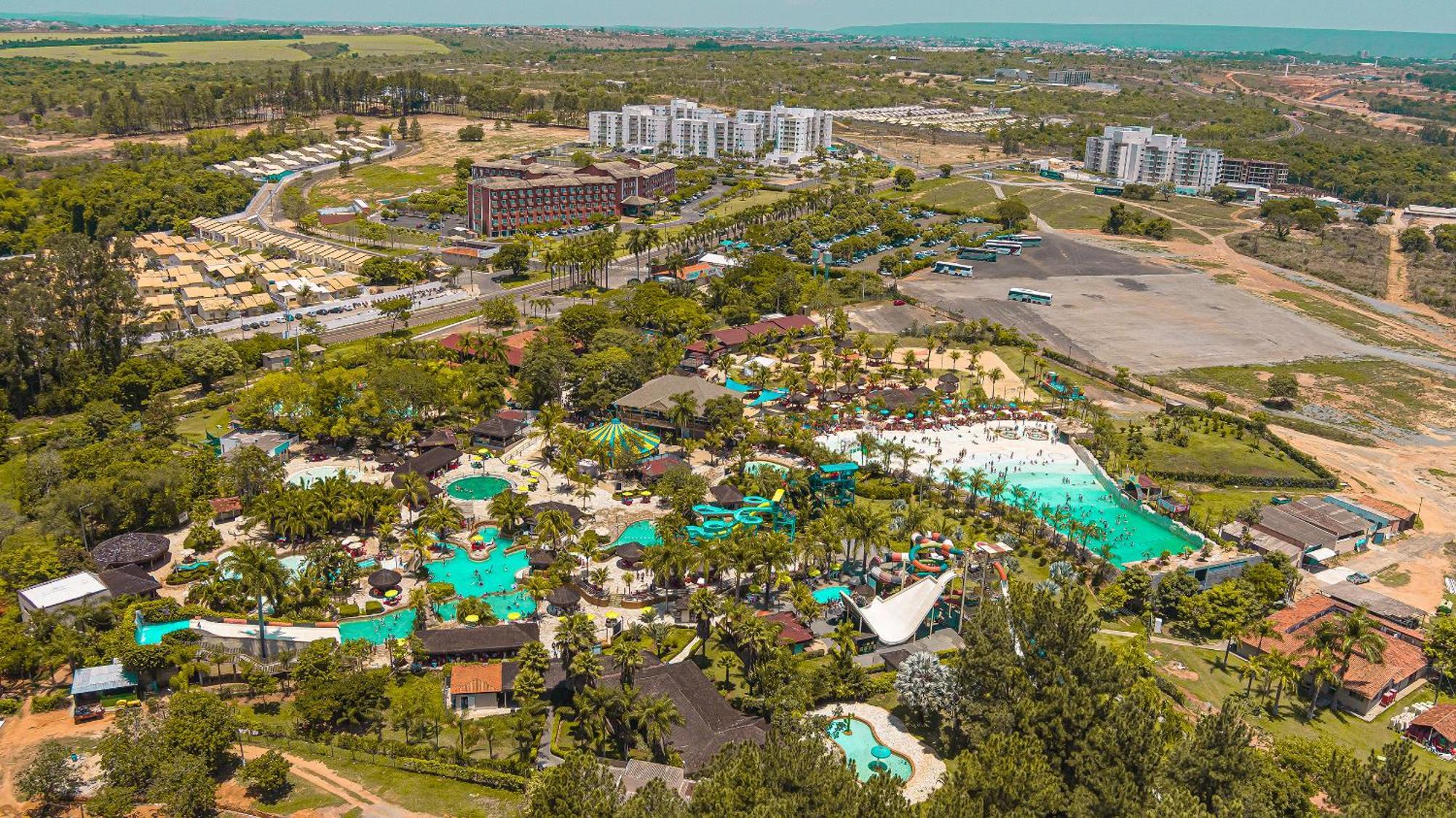 Lagoa Quente Hotel - Lagoa Oficial Caldas Novas Eksteriør billede