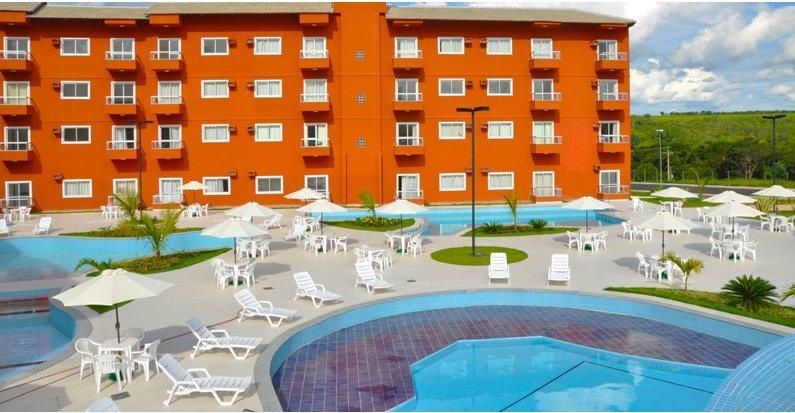 Lagoa Quente Hotel - Lagoa Oficial Caldas Novas Eksteriør billede
